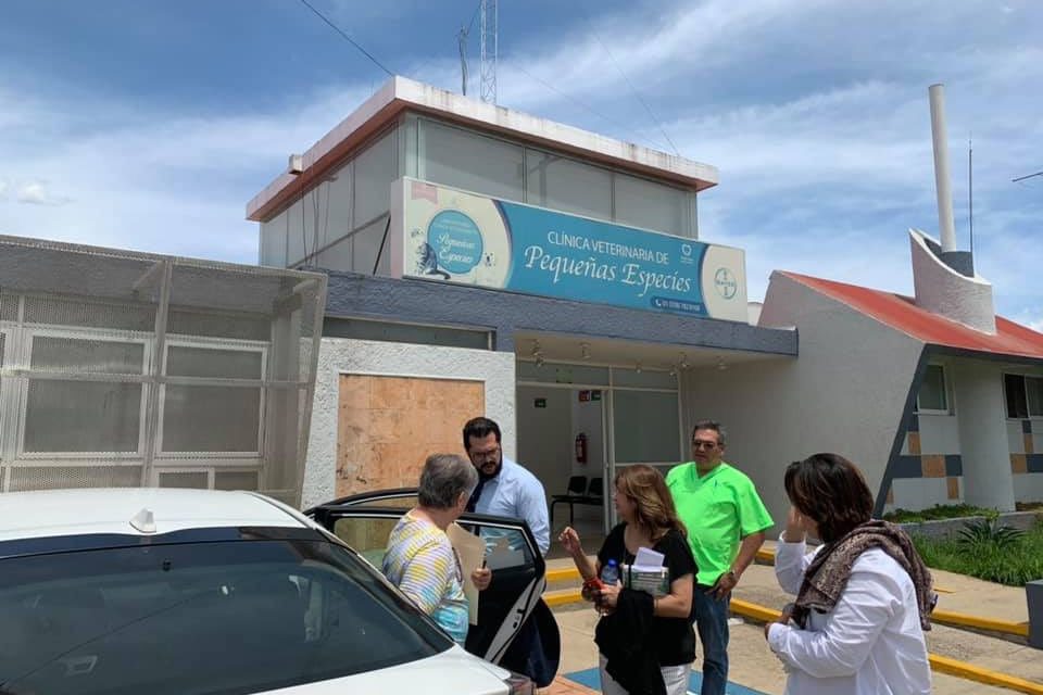 Visitamos la clínica de pequeñas especies, un gran proyecto que requiere todo nuestro compromiso y una de las prioridades de nuestra rectora Karla Planter.